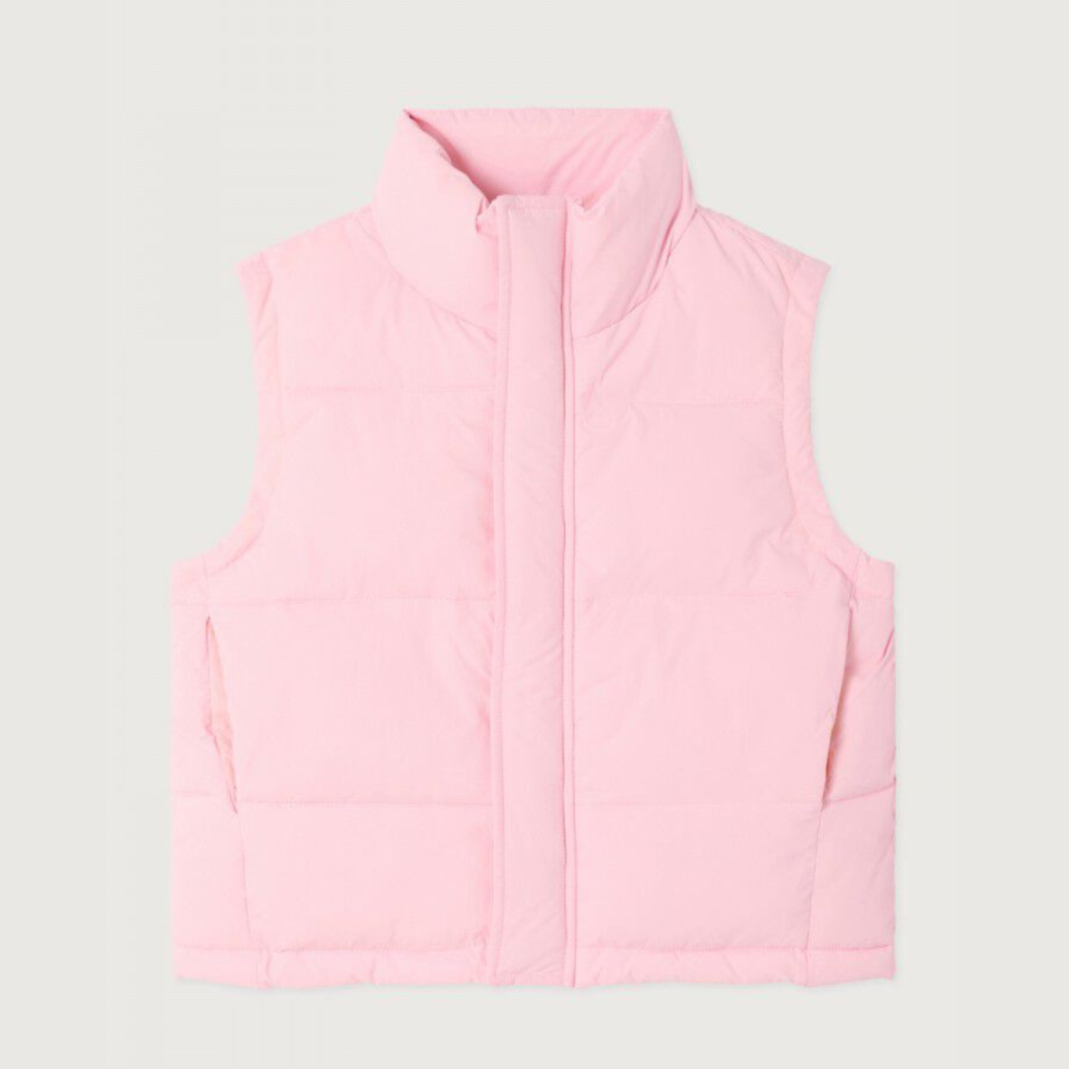 Doudoune rose sans manches ROFY
