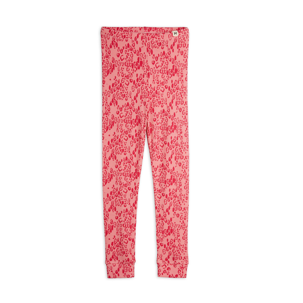 Legging mini leopard rose