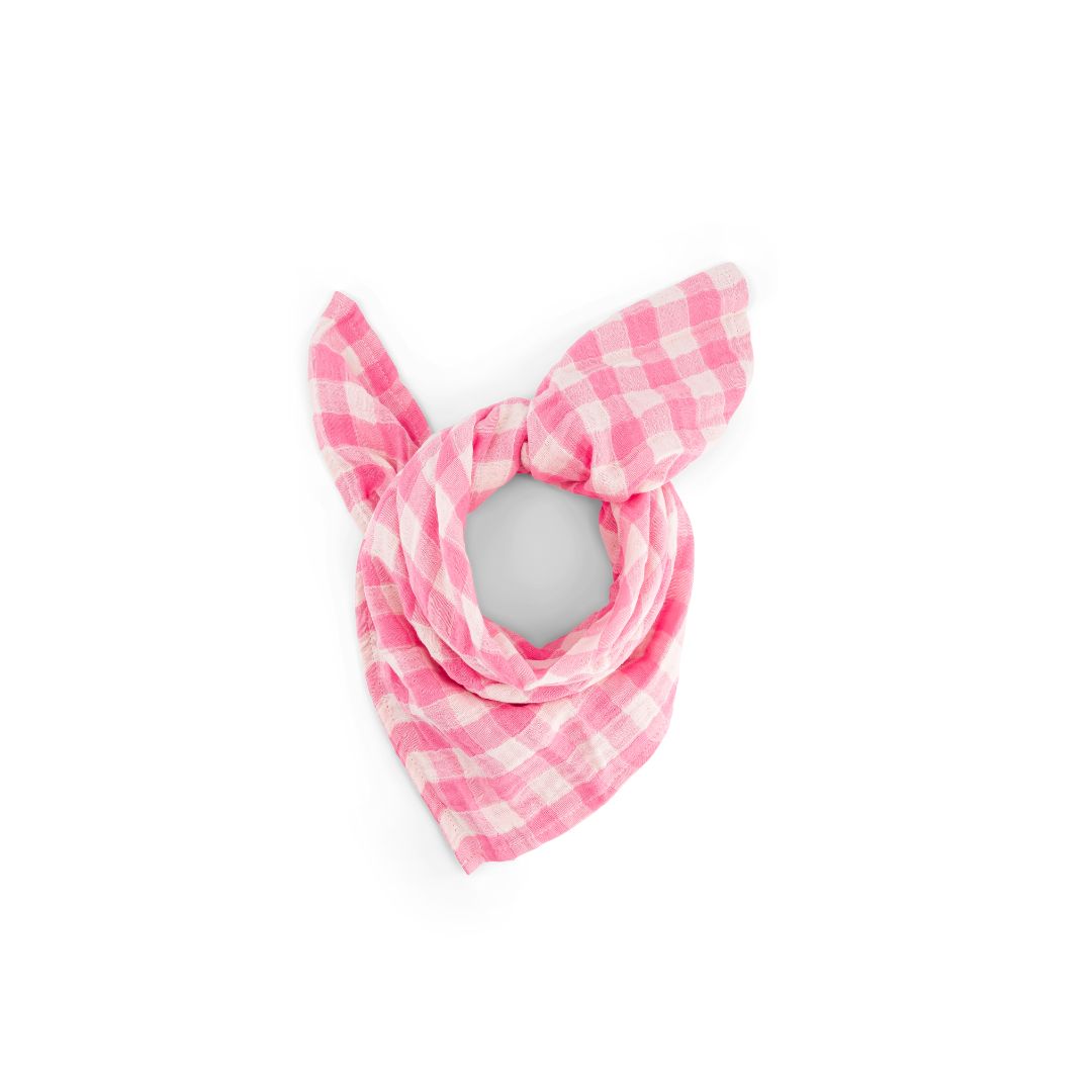 Lange Bianca Rose with gingham print