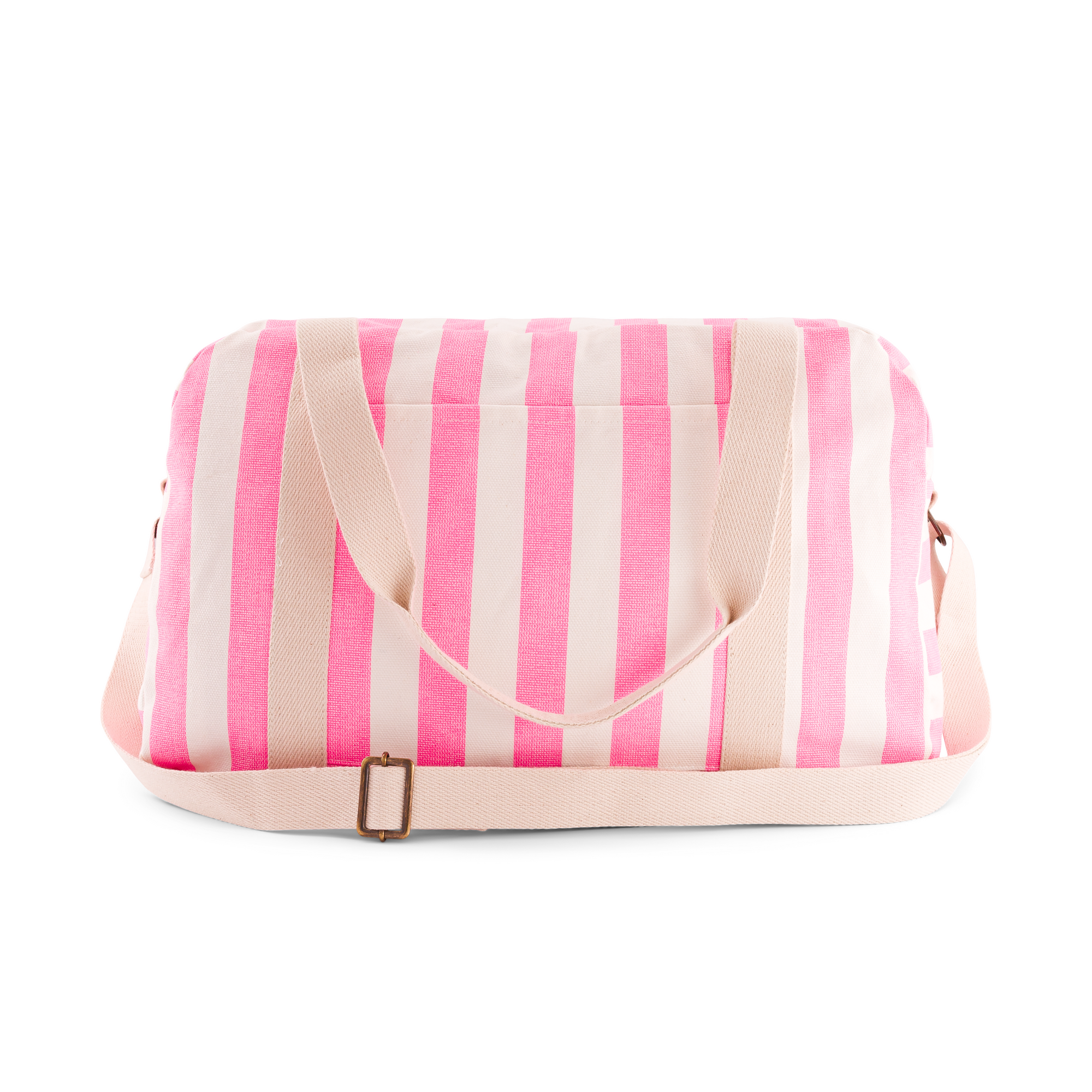 Raphael Neon Pink Stripes Diaper Bag