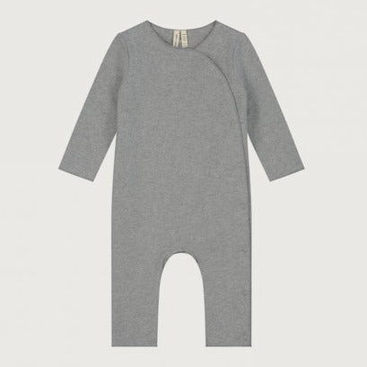 vetements durables bébés gray label Combi bébé grise
