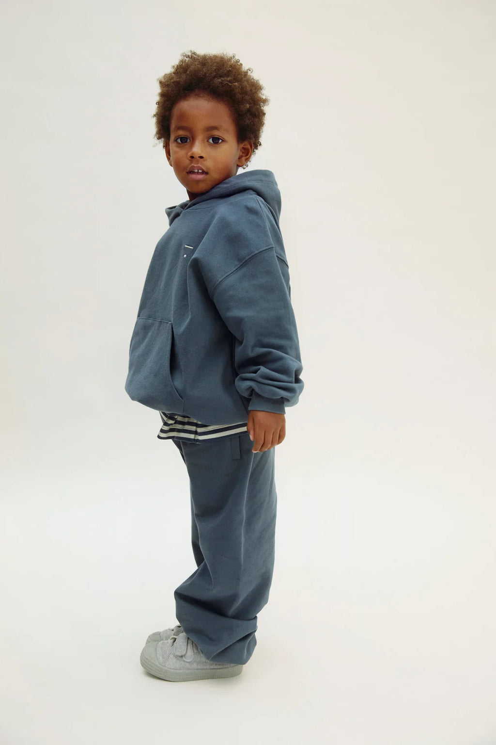 Grey Blue hoodie