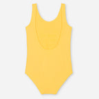 Hailey Shiny Yellow Swimsuit