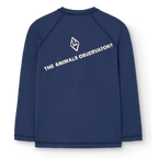 Deep Blue Deer Kid Swim Top