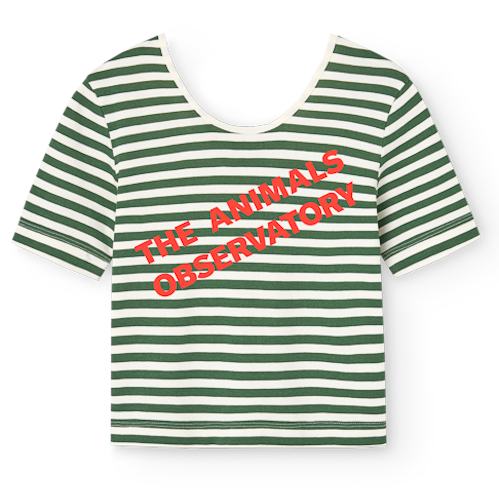 Dark Green Hippo Kid Top