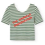 Dark Green Hippo Kid Top