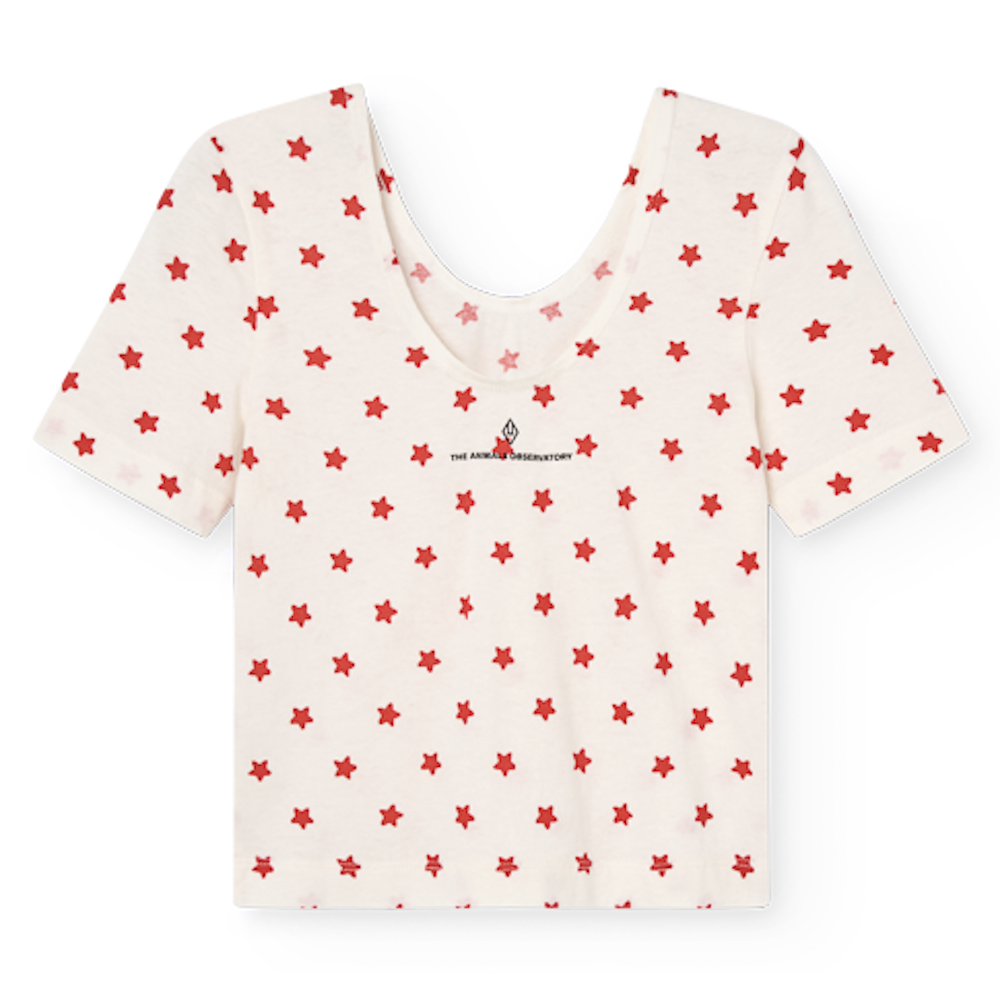 T-shirt Crayfish  Raw White