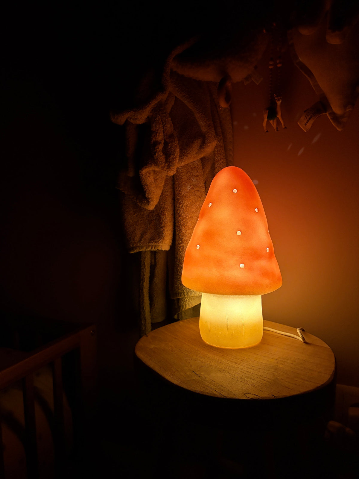 Lampe Champignon Petit rouge