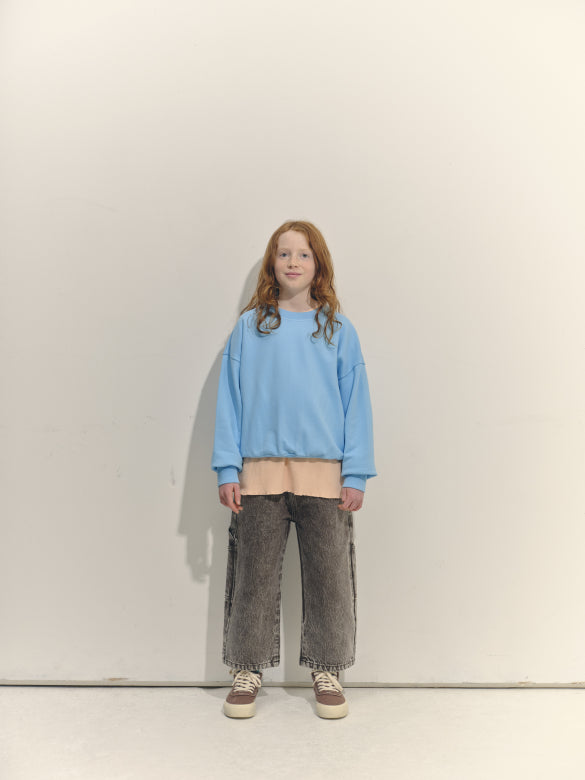 Pantalon Painter Pant Marron Main Story pour enfant – vue 2