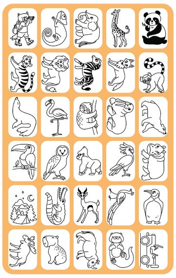 KIDYDRAW MINI ANIMAUX