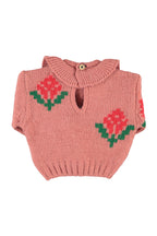 Pull Jacquard Bébé Rose
