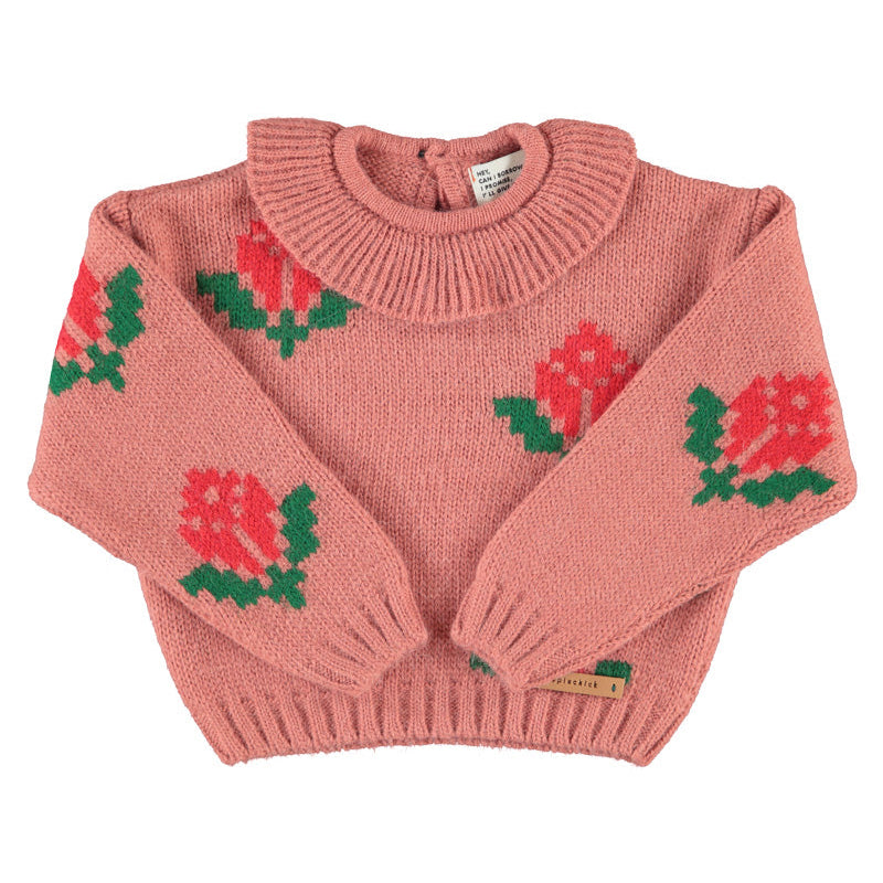 Pull Jacquard Rose