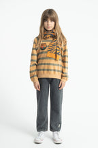 Jeans Mom fit gris