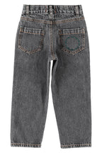 Jeans Mom fit gris