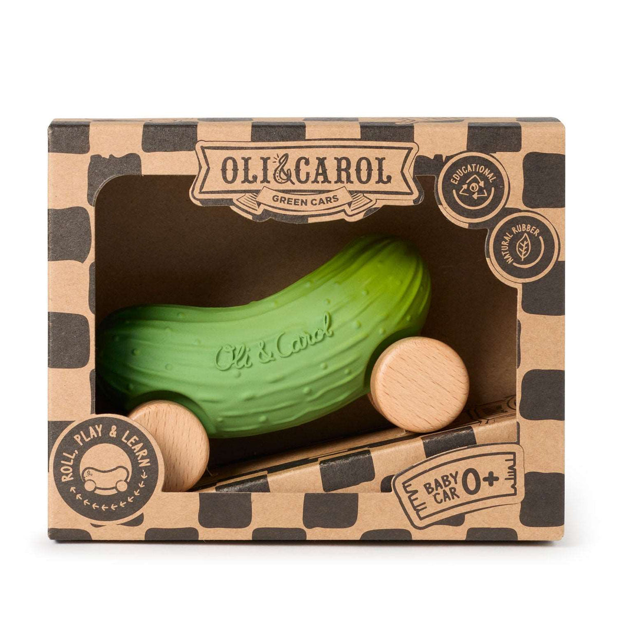 Pepino The Cucumber Baby Car Toy - Oli&Carol