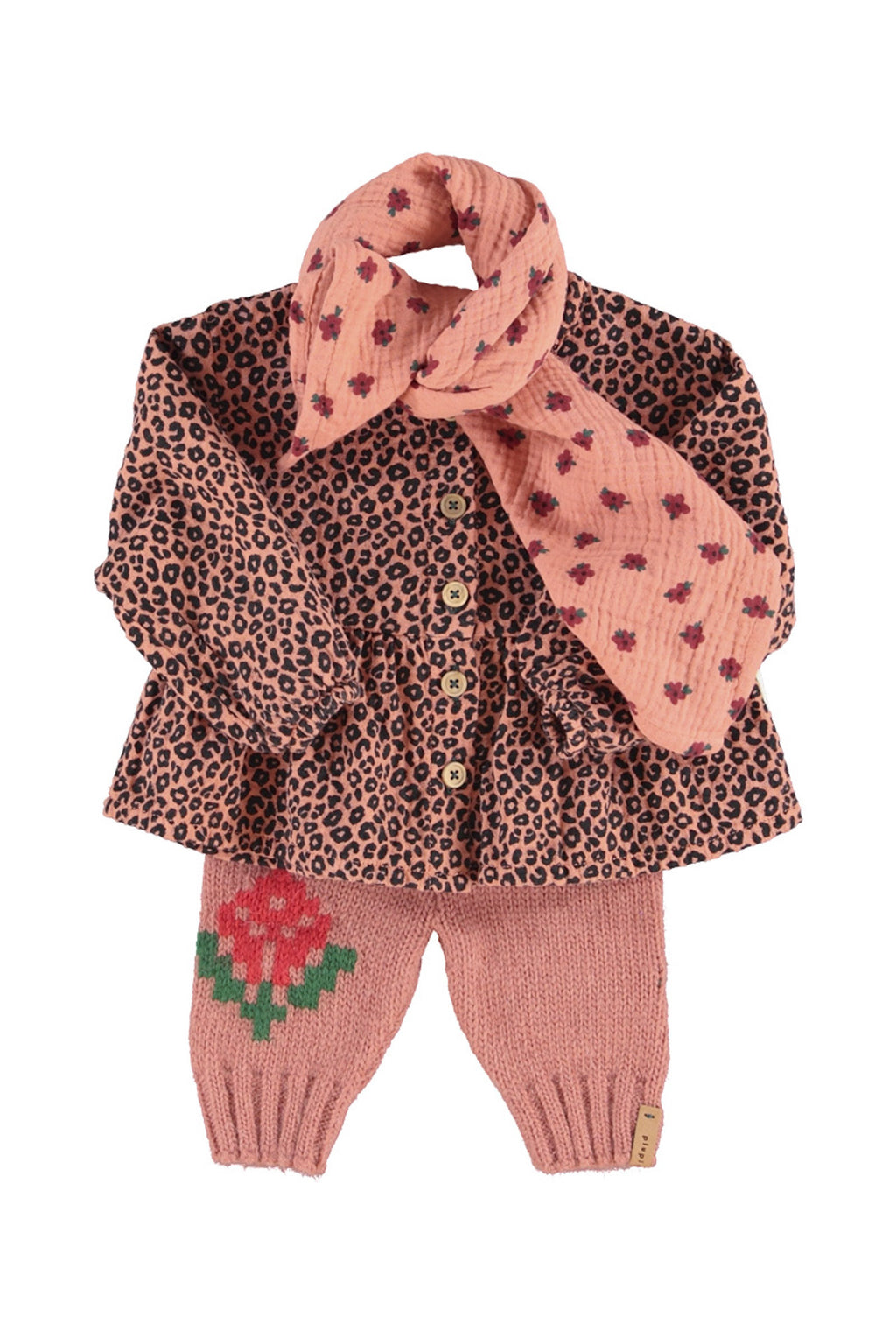 Pink Leopard Blouse