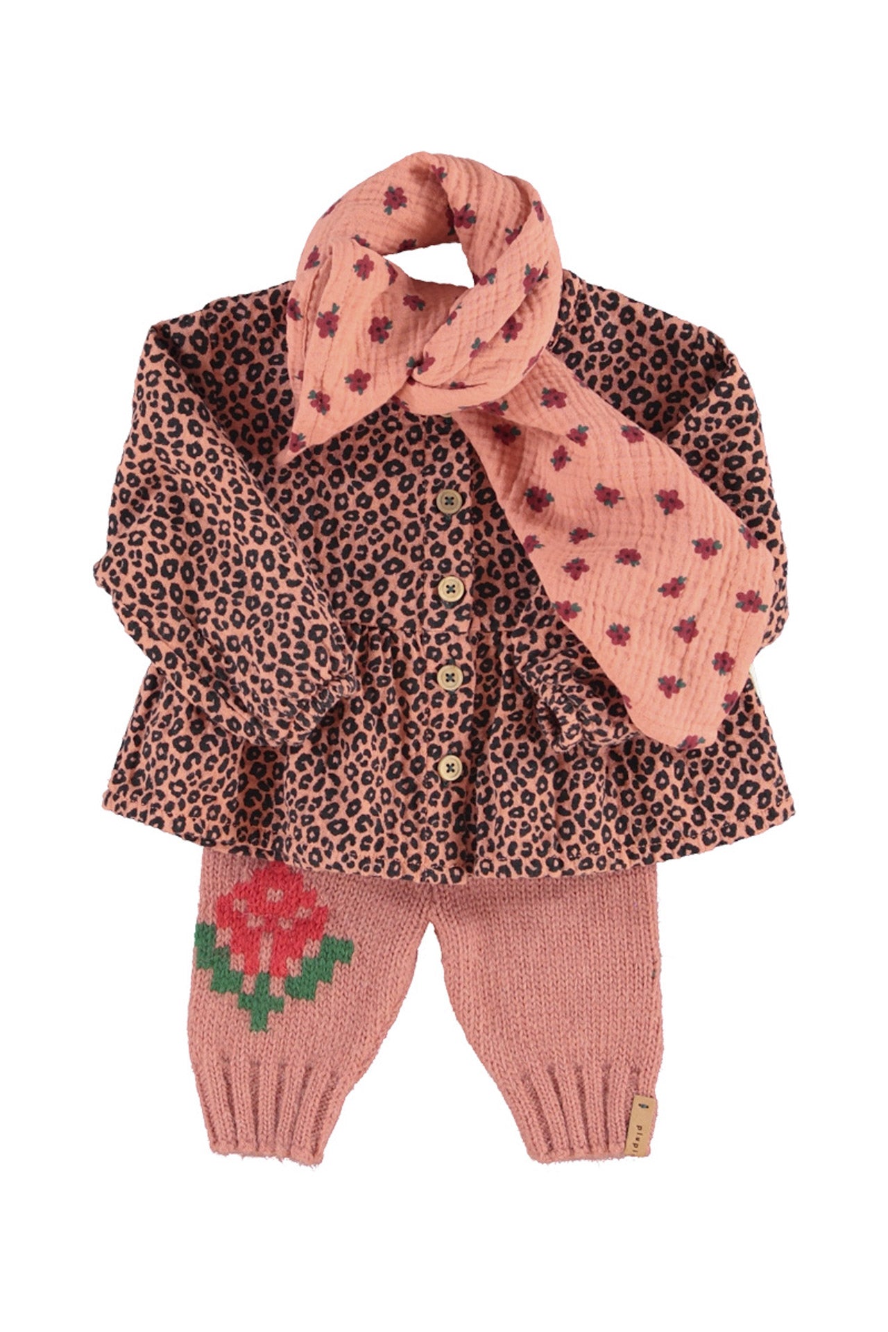 Pink Leopard Blouse