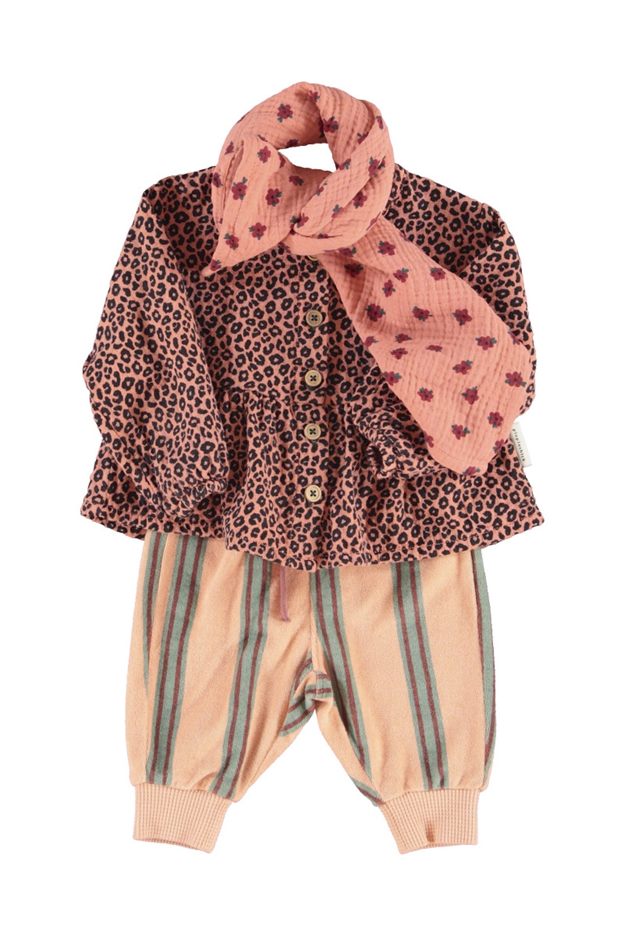 Pink Leopard Blouse