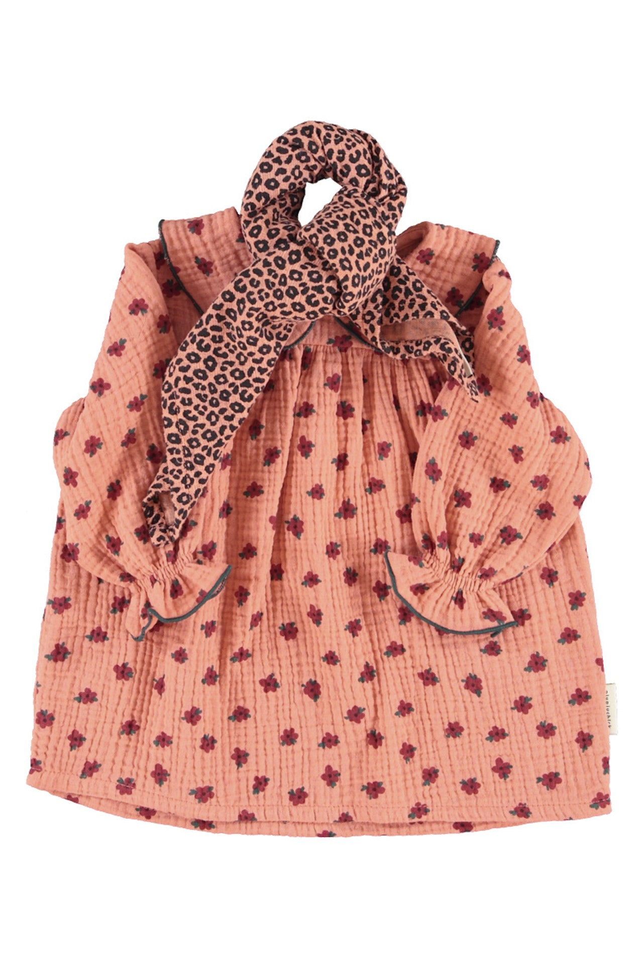 Robe bébé Rose Petites Fleurs Piupiuchick – vue 2