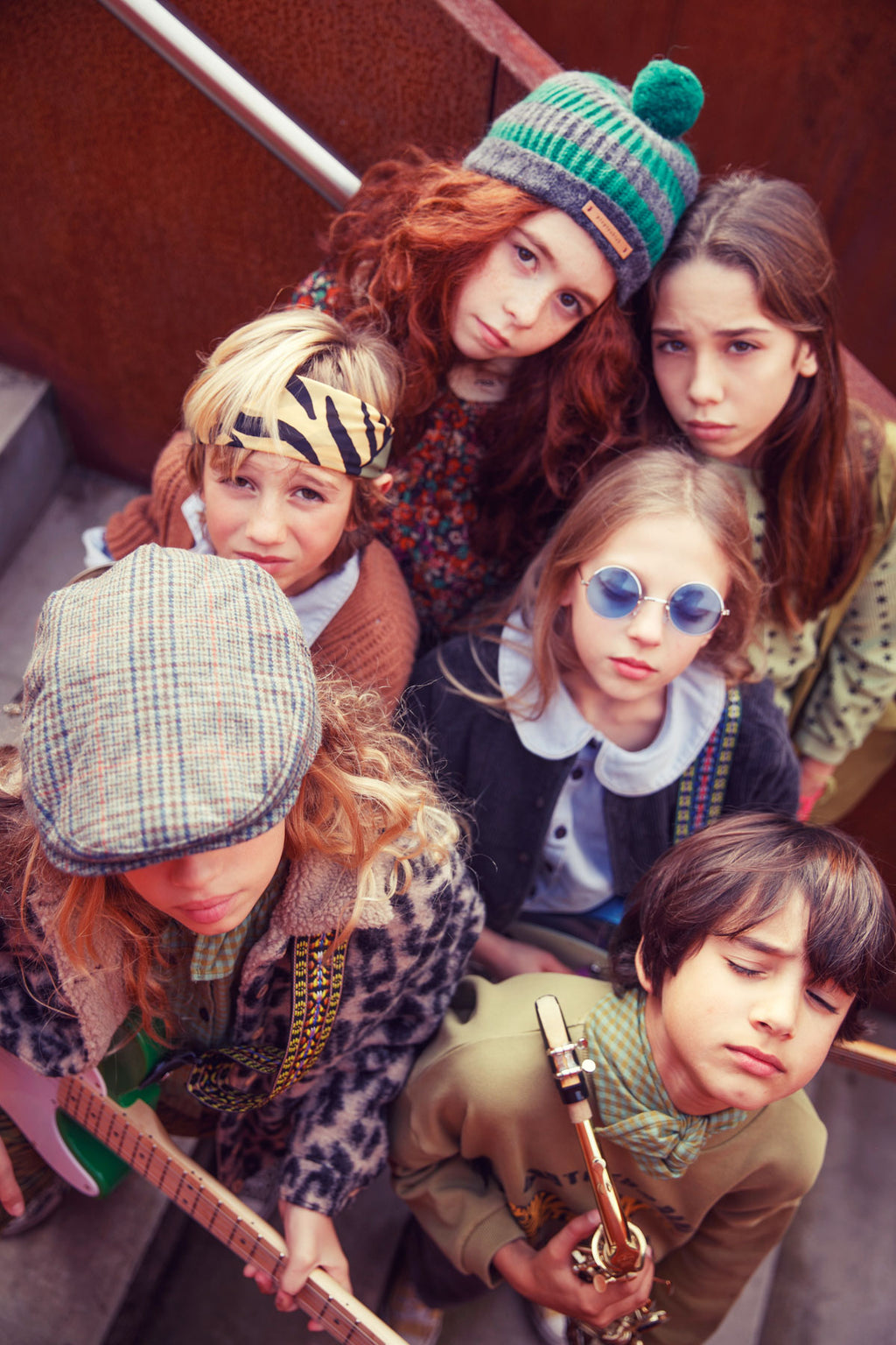 CLAUDINE CLAUDINE COLLE BLOUS LIBER BLUE DENIM