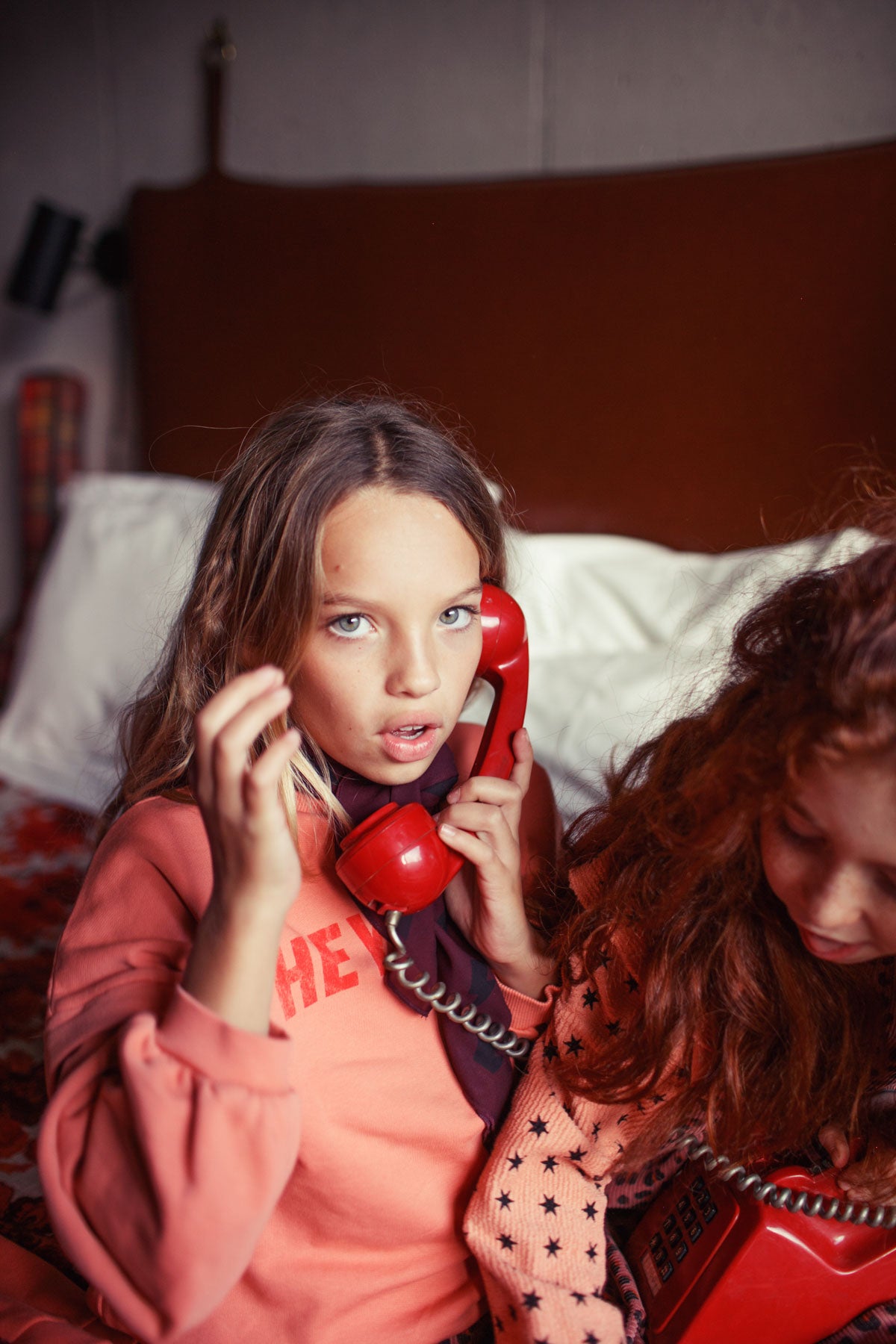 Rose sweatshirt with "Hey Jude" print