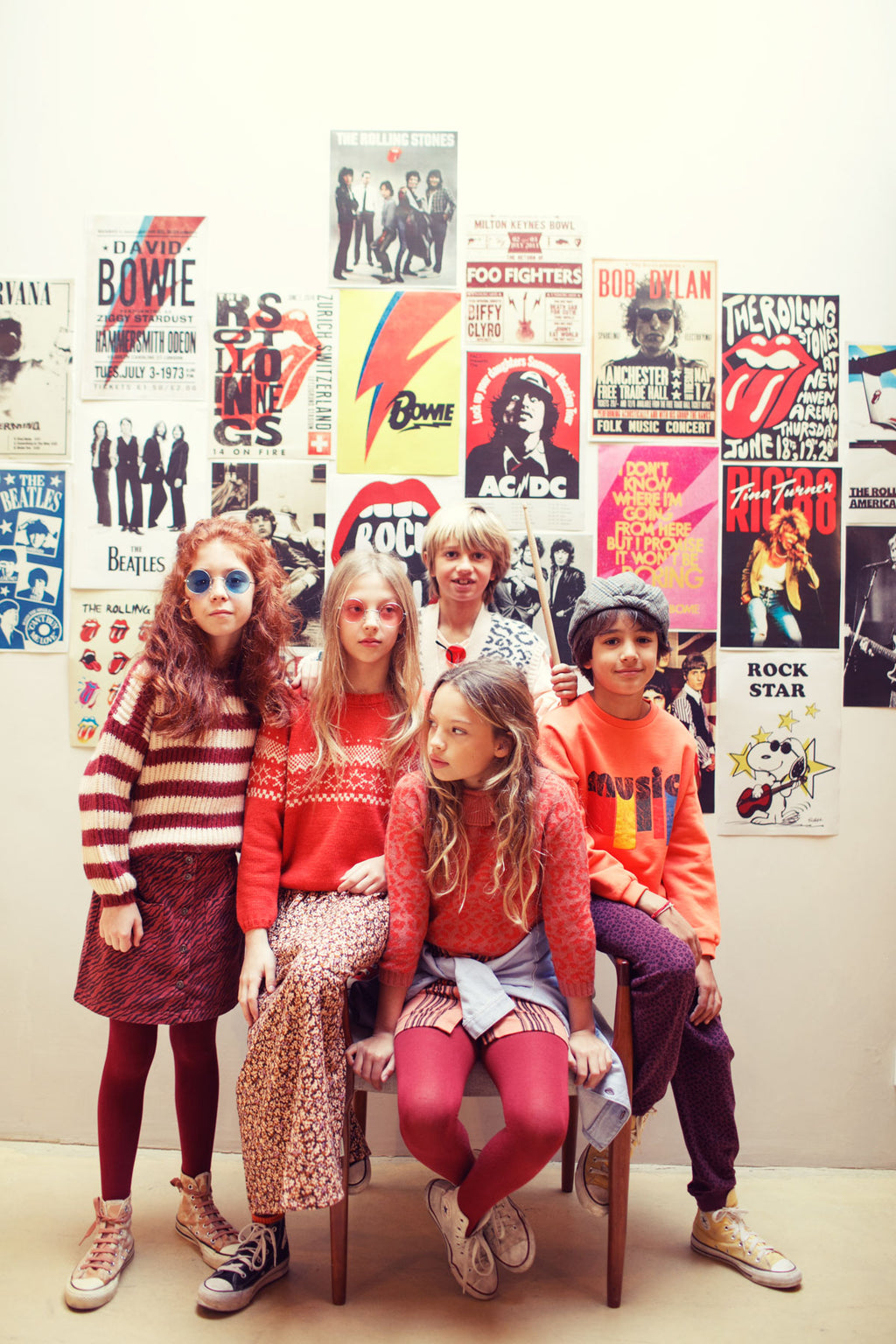 Sweatshirt orange "music
