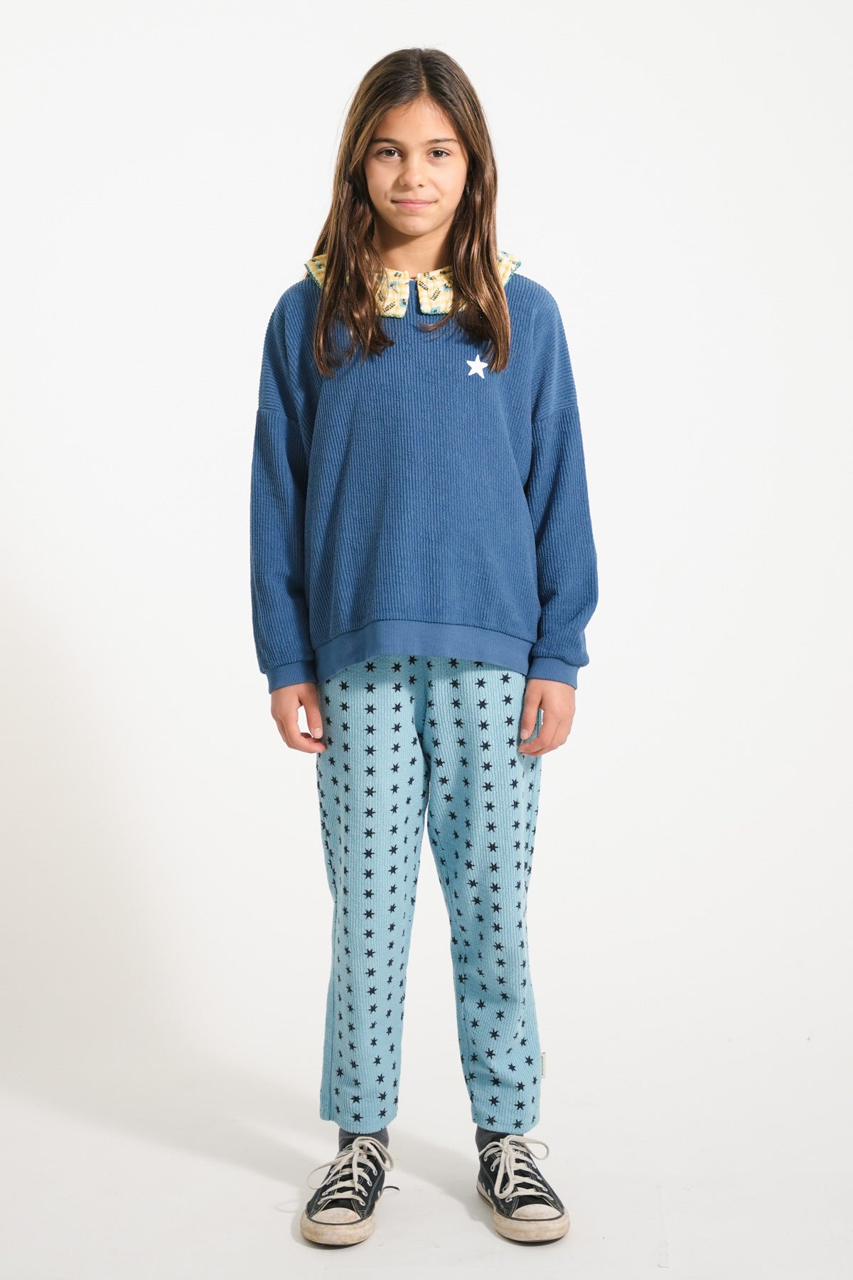 Logo blue sweatshirt