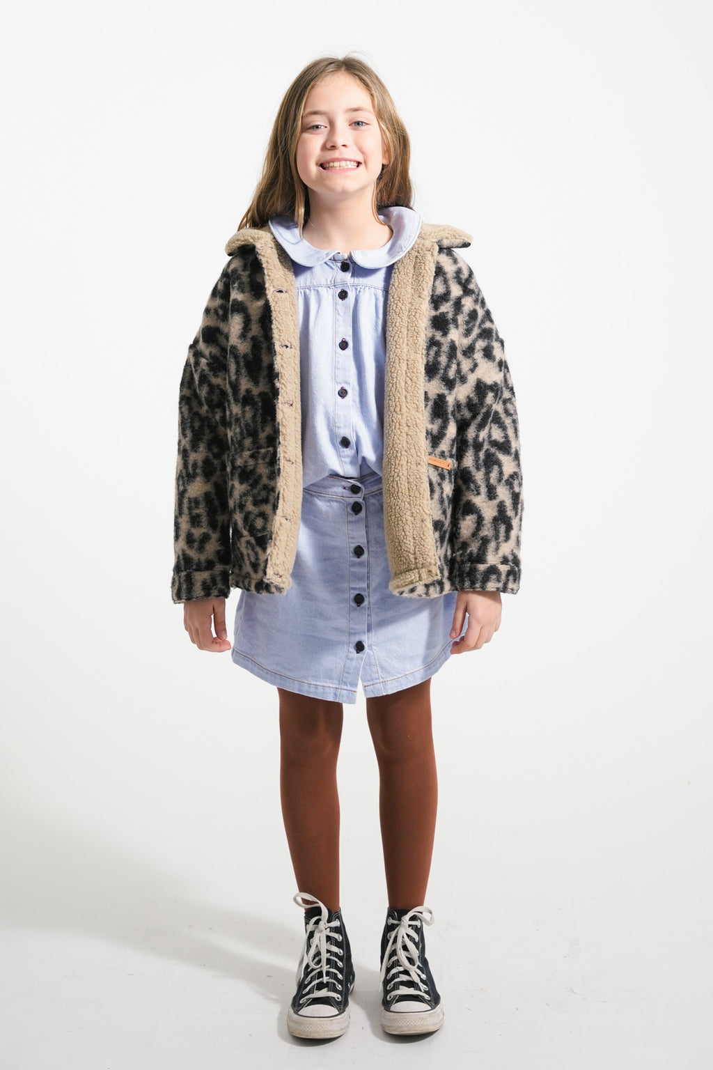 CLAUDINE CLAUDINE COLLE BLOUS LIBER BLUE DENIM