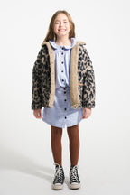 CLAUDINE CLAUDINE COLLE BLOUS LIBER BLUE DENIM