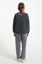 Black sweatshirt with "Jimi Hendrix" print