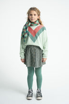 Mint Triangle Print Sweatshirt
