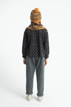 Grey Black Stripe Trousers
