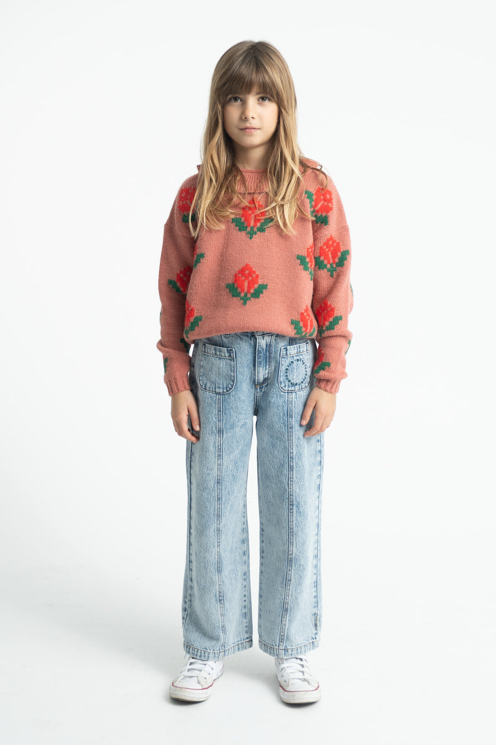 Jeans Flare Bleu