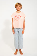 Faded blue unisex jeans