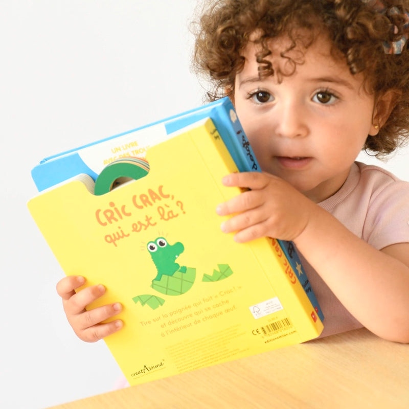 Livre CRIC CRAC QUI EST LÀ?