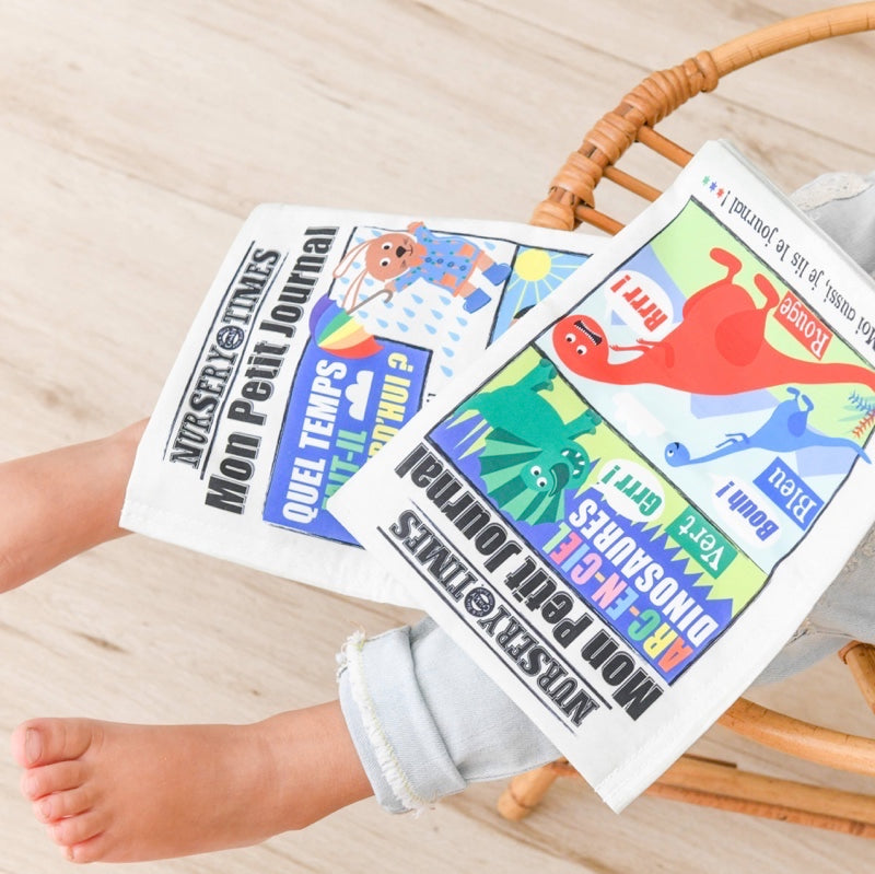 fabric baby book dinosaurs