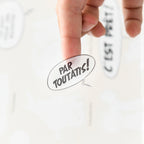 EDUCATIONAL POSTER + 44 ASTERIX STICKERS