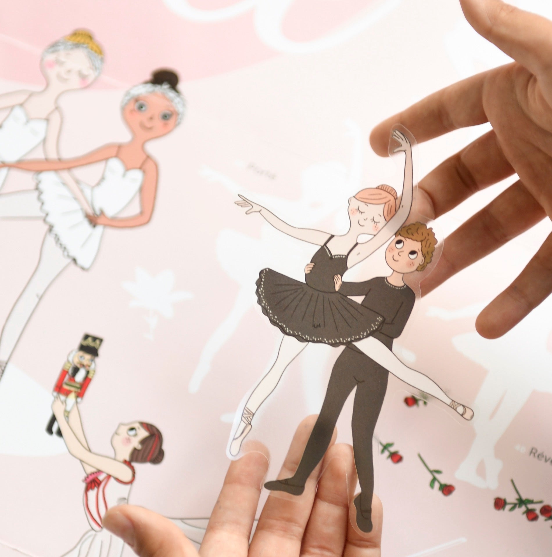 EDUCATIONAL POSTER + 64 DANSE STICKERS