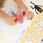 Educational poster + 43 stickers our emotions