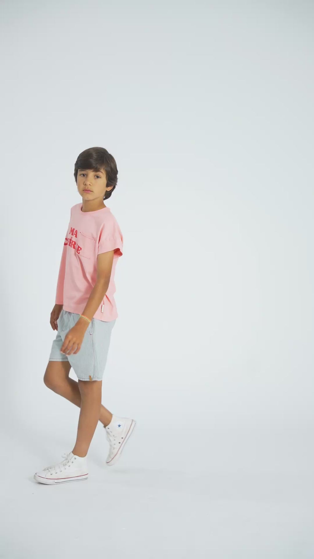 T-shirt Rose Clair MA CHÉRIE