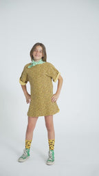 Chaussettes Moutarde Imprimé Animal