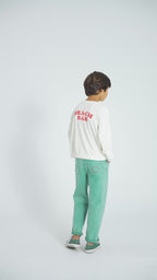 Sweatshirt Ecru with Ice Cream Print