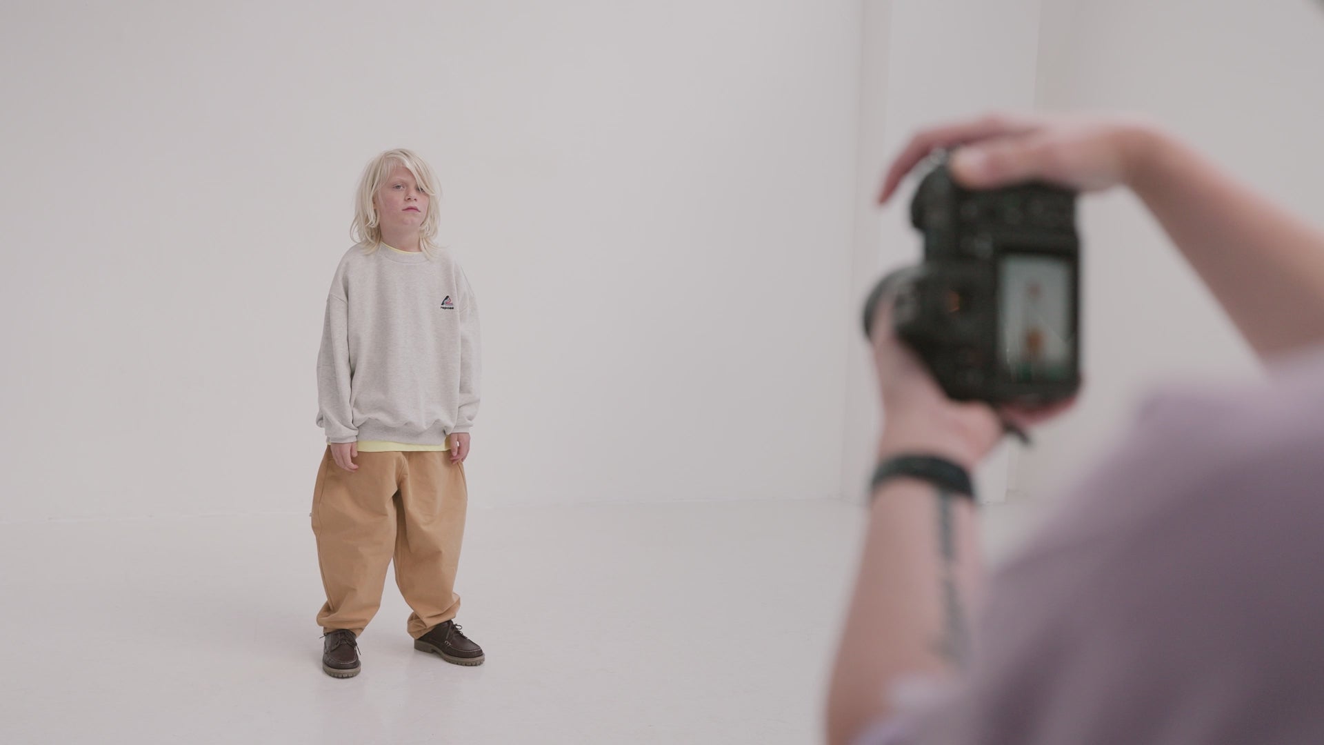 Sweat Cozy Drop Gris Clair