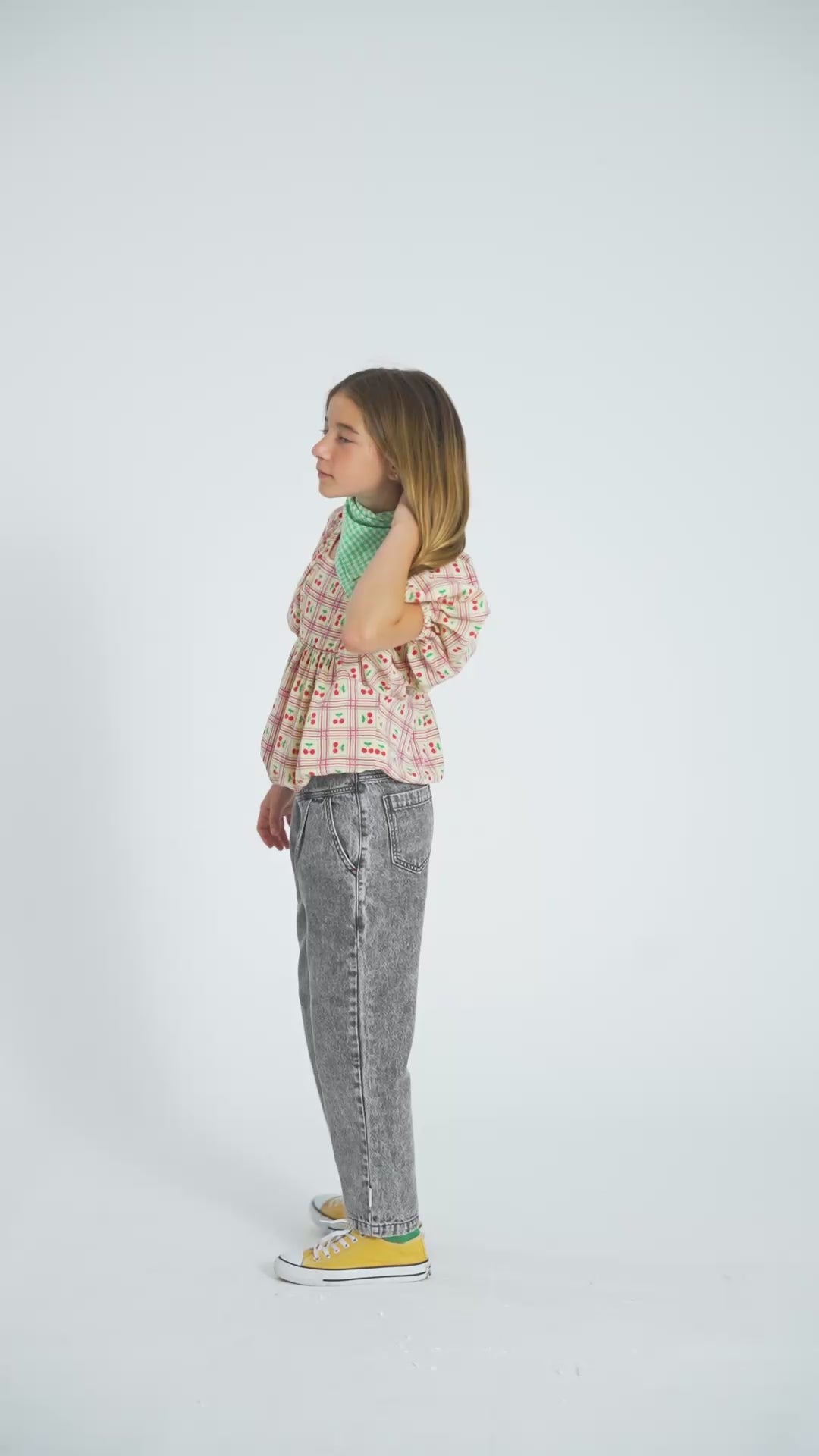 Jean Mom Fit Noir Délavé