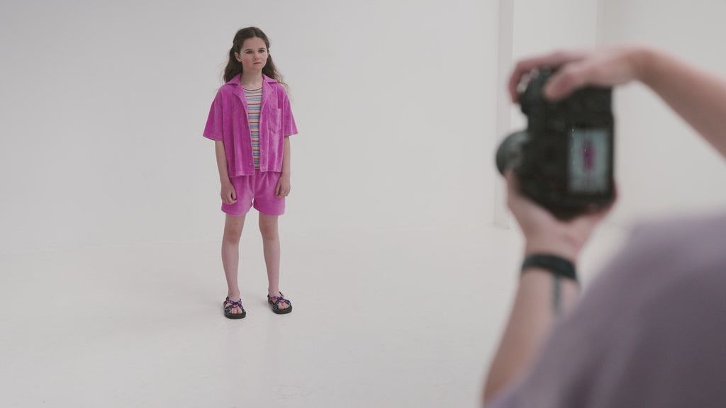 Mauve Orchid Short Shirt