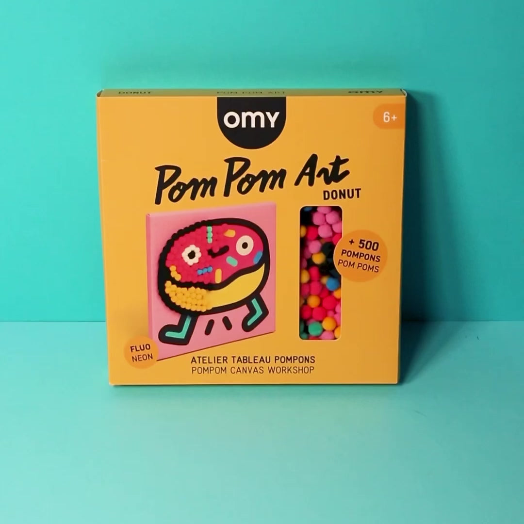 Pom Pom Art - Donut