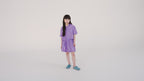 Violet Heads Skirt