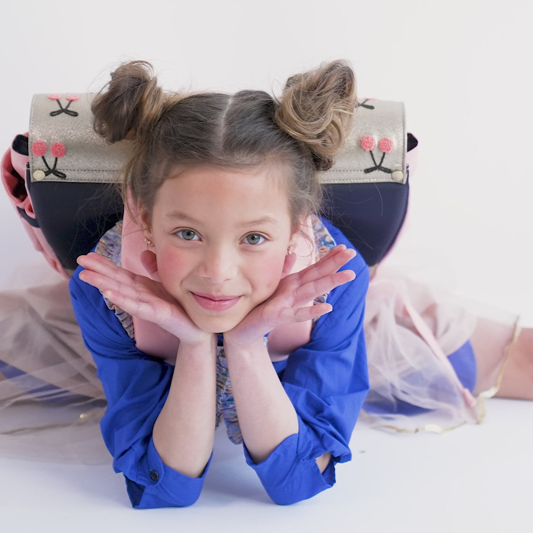 Cartable enfant – Modèle It Bag Midi Cerise