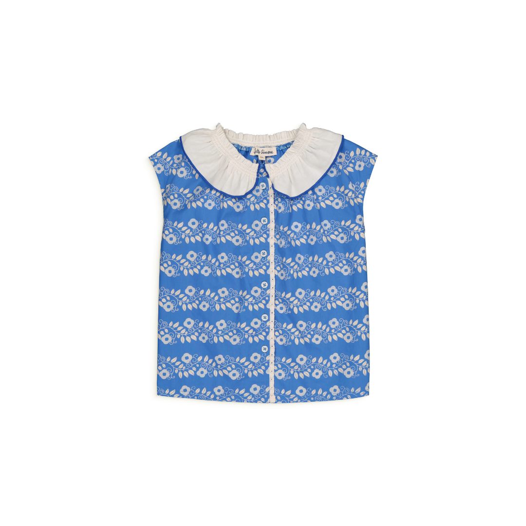 blue blouse
