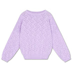 Pull en Maille Violet Clair